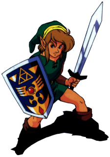 Link in Zelda 3