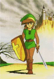 Link in Zelda 2