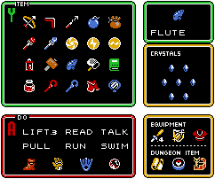 Items in Zelda 3